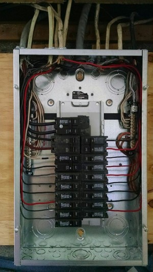 100 amp Main Panel Change
